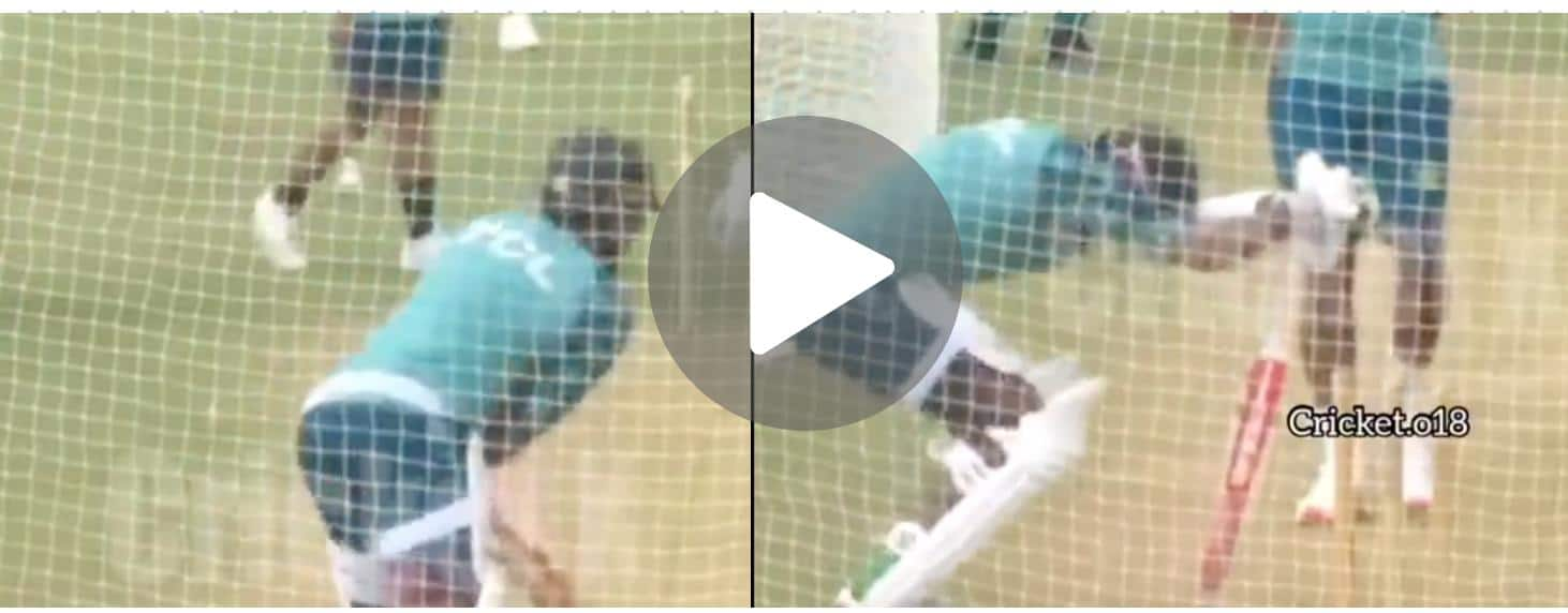 [Watch] Injury Scare For Babar Azam; PAK Batter Screams In Pain As Ball Hits Him During Nets